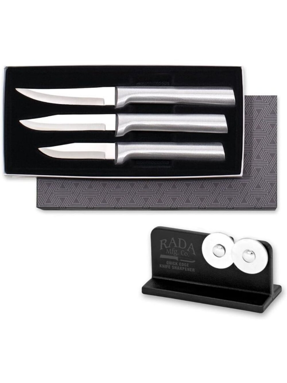 Versatile Paring Knife Gift Set with Sharpener - Perfect for Cooking